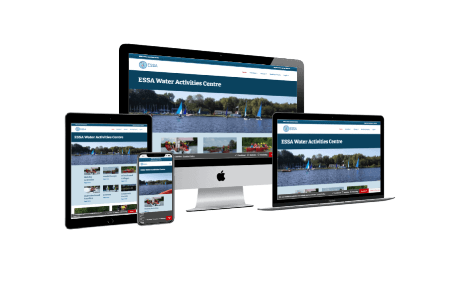 Home page for ESSA Water Activities Centre